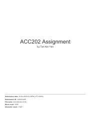 Acc202 Assignment Cae 2