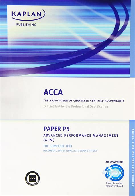 Acca p5 advanced performance management apm paper p5 complete text. - Emerging and priority pollutants in rivers bringing science into river management plans the handbook of environmental chemistry.