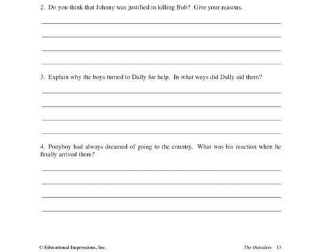 Accelerated Reader Test Answers The Outsiders