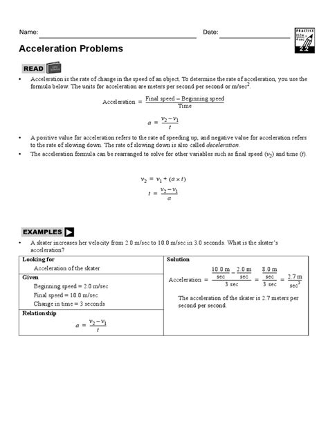 Acceleration problems with solutions pdf. 2 m/s^2 for 32.  The problems involve calculating ac...