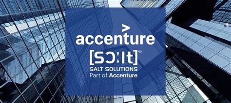 Accenture Completes Acquisition of SALT Solutions Accenture