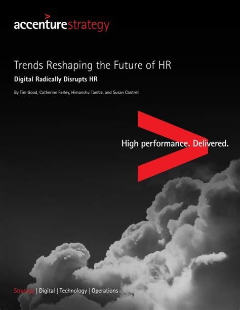Accenture Future of HR Digital Radically Disrupts 4