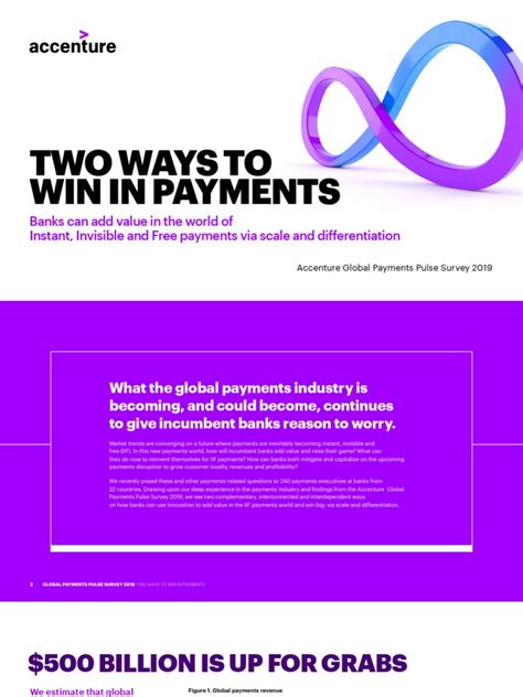 Accenture Global Payments Pulse Survey 2019