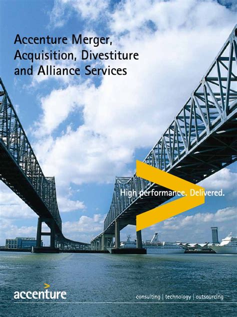 Accenture Merger Acquisition Divestitureand Alliance Services