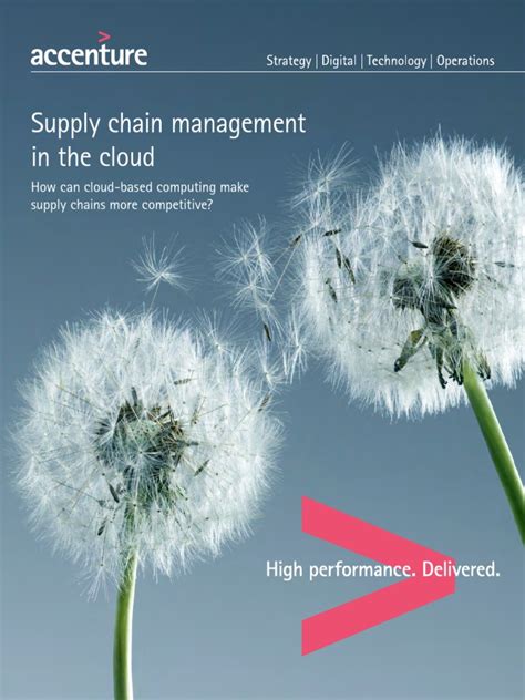 Accenture Supply Chain Management in the Cloud