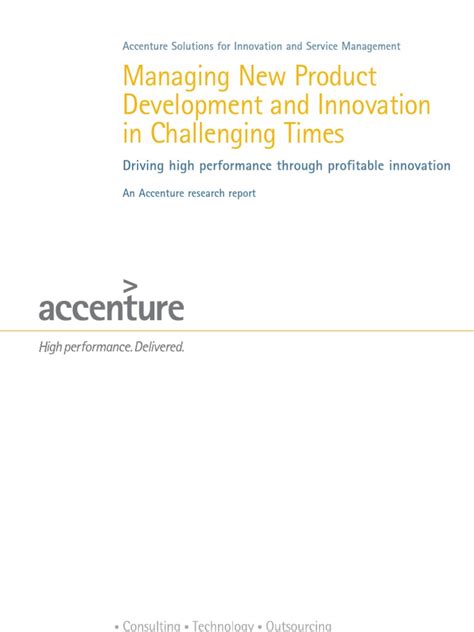 Accenture on NPD