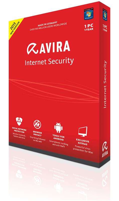 Accept Avira Internet Security full