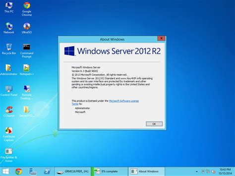 Accept MS operation system win server 2012 lite