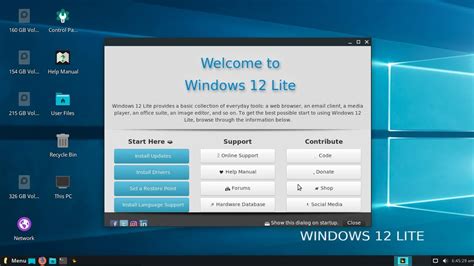 Accept MS operation system windows lite 