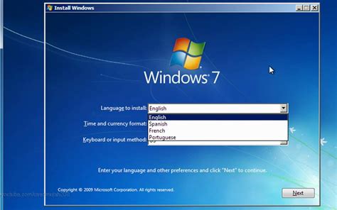 Accept OS windows 7 open
