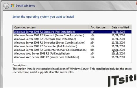 Accept OS windows SERVER full