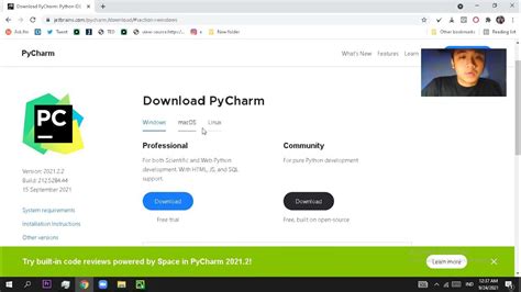 Accept PyCharm official link