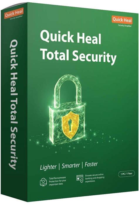 Accept Quick Heal Total Security for free