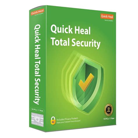 Accept Quick Heal Total Security full