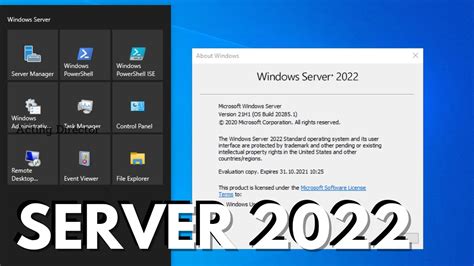 Accept microsoft OS win server 2021 2022