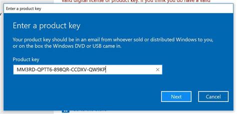 Accept microsoft win 10 for free key
