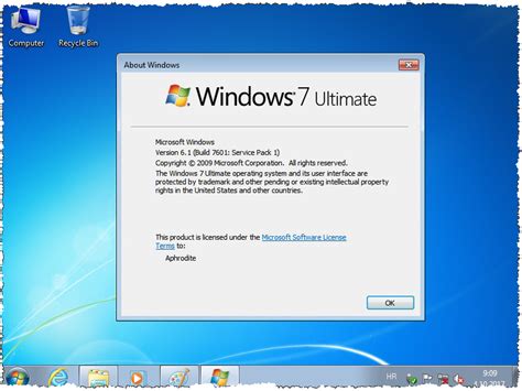Accept operation system windows 7 lite