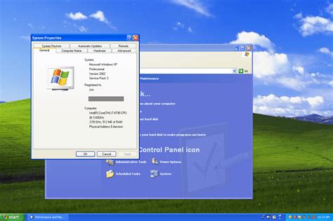 Accept operation system windows XP for free