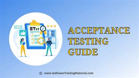 Acceptance Test Manual 020829