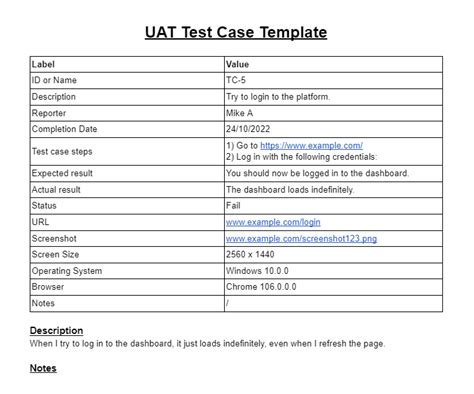 Acceptance Test Report Template ] Uat Testing Template inside