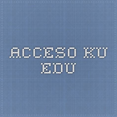 Acceso ku. Things To Know About Acceso ku. 
