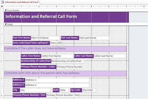 Access Form visible in Design View but completely blank in all other