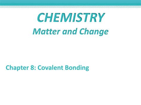 Access Free Chemistry Matter And Change Chapter …