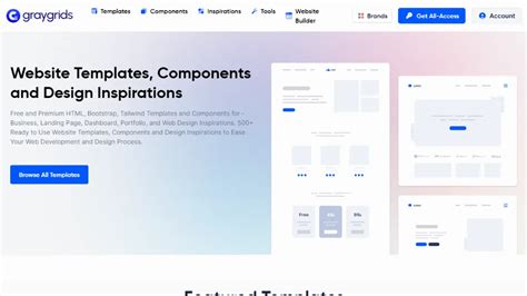 Access Graygrids Com Free Html Site Templates And Bootstrap Themes Graygrids
