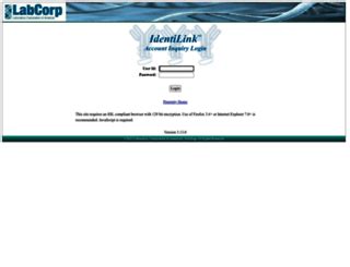 Access IdentiLink(SM) Login