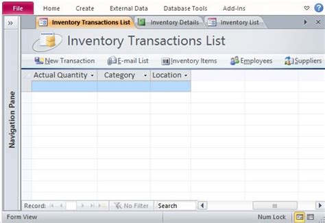 Access Inventory Template 16+ Free Sample, Example, Format Download