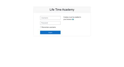 Access Life Time Academy Login to the site