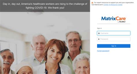 Access MatrixCare Login
