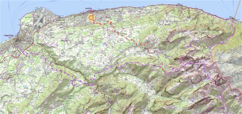 Access Points along the GR5 from Lake Geneva to the …