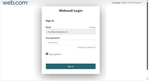 Access Webmail Log In