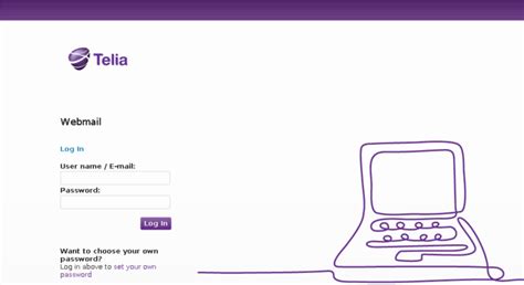Access Webmail login Telia