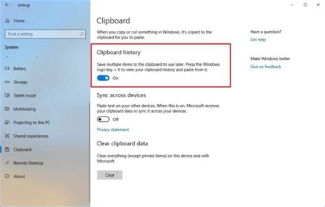 To Enable or Disable Clipboard History in Windows 10 with Group Policy, Open the Local Group Policy editor app, or launch it for all users except Administrator, or for a specif user.; Navigate to Computer Configuration > Administrative Templates > System > OS Policies on the left.; On the right, find the policy setting Allow Clipboard History.; …