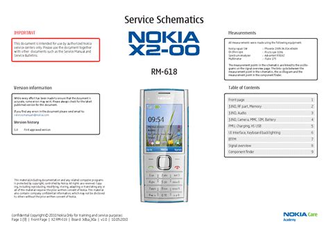 Access codes Nokia X2 00 help doc.