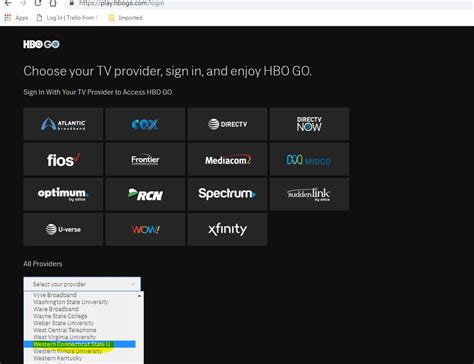 Access hbo go.  Plus, you&rsquo;ll be able to use your account details ...