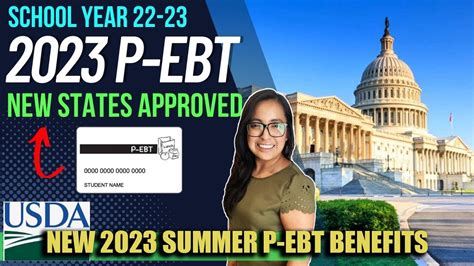 Access nevada p-ebt 2023. Students who attend a public school in Arkansas and are eligible for free or reduced-price school meals as of May 31, 2023, will receive Summer P-EBT. Students attending a school that participates in the Community Eligibility Provision (CEP) or Provision 2 (P2) in SY 2023 are also eligible. The benefit amount will be a one-time payment of $120 ... 