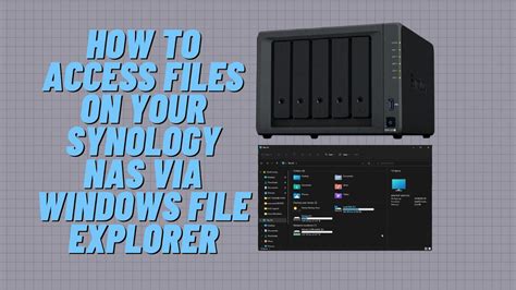 Access synology nas from windows explorer.  Works with Windows, Synology, QNAP, WD, Raspberry...