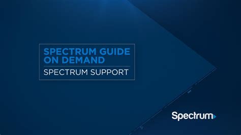 Accessing ABC On Demand with Spectrum