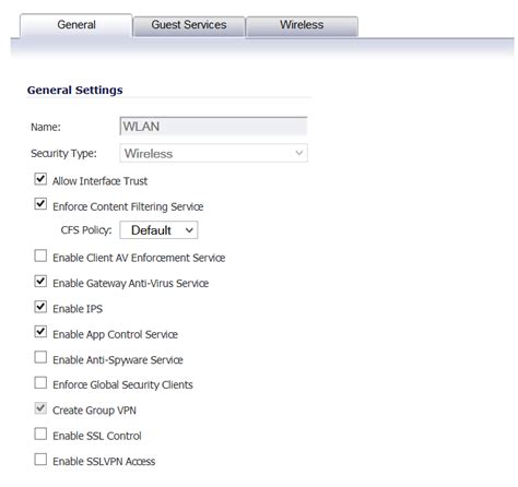 Accessing LAN resources from WLAN using SonicWALL TZ 215 …