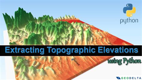 Accessing and Visualizing Digital Elevation Models with Python