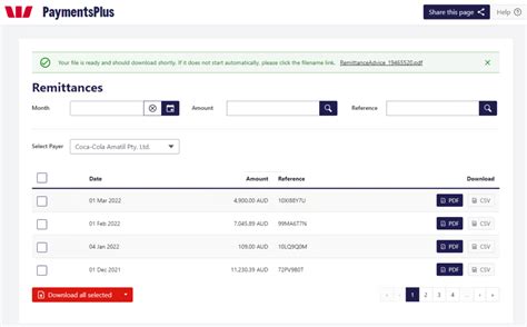 Accessing your email remittances