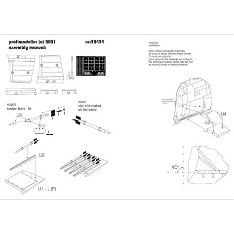 Accessoire avion Profimodeller Plate-forme consolidée de fusées B …