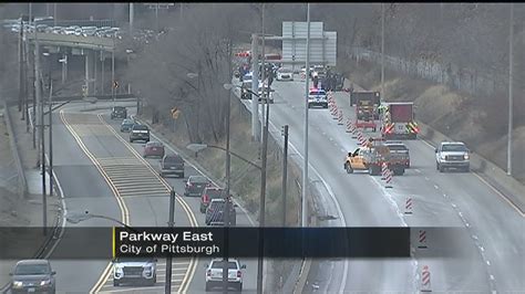 PITTSBURGH (KDKA) - A construction worker is dead after police said a tractor-trailer hit a bucket truck on the Parkway East Friday morning. State police said a tractor-trailer hit the bucket and .... 