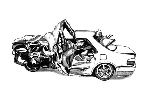 Accident Sketch Drawing