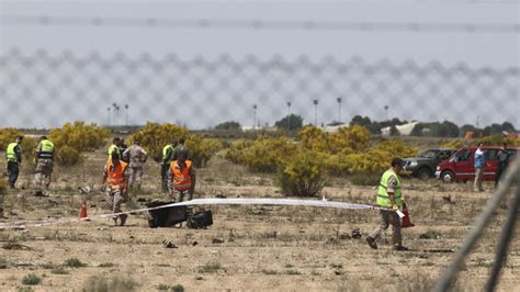Accident involving F-18 fighter jet at Zaragoza airbase as pilot ejects successfully, Spanish defense ministry says