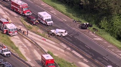 Nov 15, 2023 · Exactly what led up to the crash is unclear, but at least two vehicles – including a big rig carrying ice cream – were involved, California Highway Patrol says. The big rig ended up overturned .... 