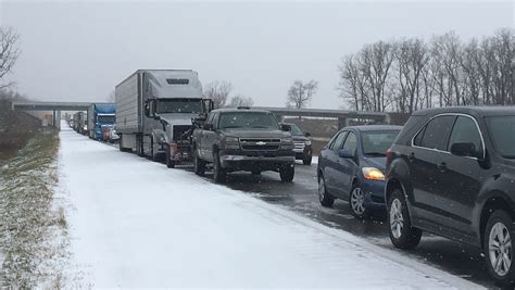 Michigan State Police say the pileup was reported on I-96 in Ionia Co